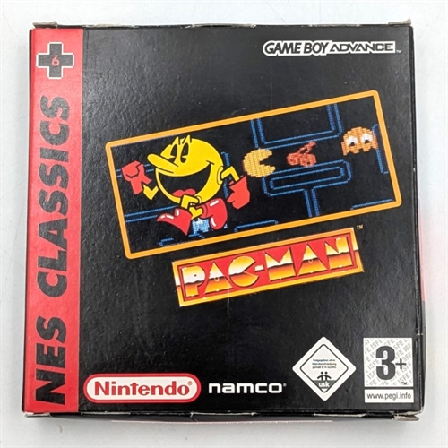 Pac-Man NES Classics - Complete In Box - GameBoy Advance spil (B Grade) (Genbrug)